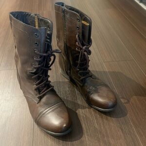 Steve Madden Troopa Madden Combat Boots